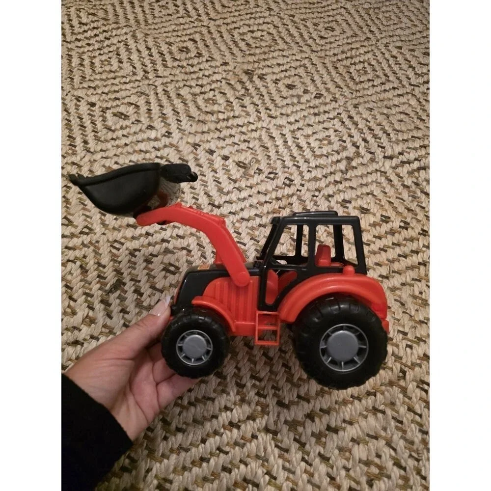 Polesie Toy Tractors Pull-Back Ray Toys‎ Loose Red
